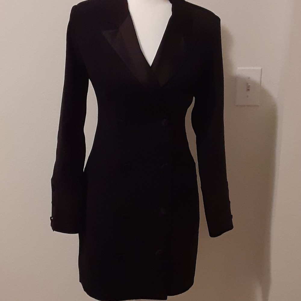 Tuxedo Dress